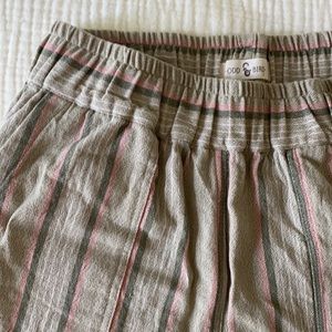MadewellxOdd Bird Linen-Cotton Pull-On Shorts